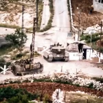 Patrol passing through UN Post 6-15 UN Post 6-15