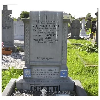 Grave of CS Felix Grant in St. Patrick's Cemetary, Clonmel, Co Tipperary Grave