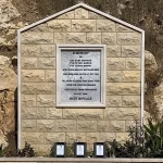 Monument, Tibnine Bridge Lebanon, 27 Oct 2022.