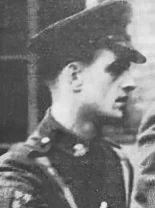 Pte Andrew Wickham, Photo Credit: Military Archives. Private Andy Wickham