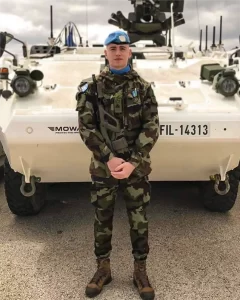 Private Sean Rooney 121 Inf Bn UNIFIL