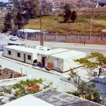 A view from UNIFIL Ops of the Orderly Room and the PX