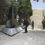 At a memorial ceremony in Tibnin, Micheál Martin laid a wreath in memory of the 47 members of the Defence Forces who lost their lives serving in Lebanon.