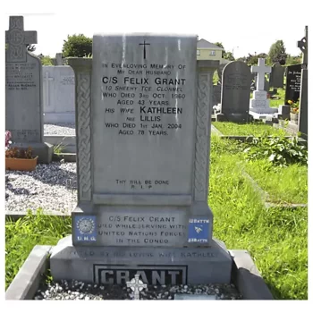 Grave of CS Felix Grant in St. Patrick's Cemetary, Clonmel, Co Tipperary Grave