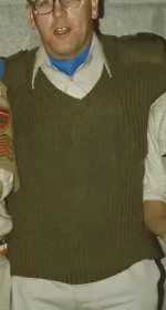 Fr Conlon as Chaplain with 46 Inf Bn in Dec 1979 Father Conlon