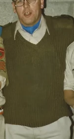 Fr Conlon as Chaplain with 46 Inf Bn in Dec 1979 Father Conlon