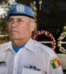 Denis at the Irish Memorial Tibnin South Lebanon Denis Barry at the Irish Memorial Tibnin