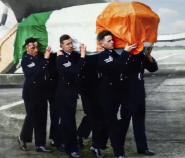 Removal of Remains by An Garda Síochána. Bearer Party